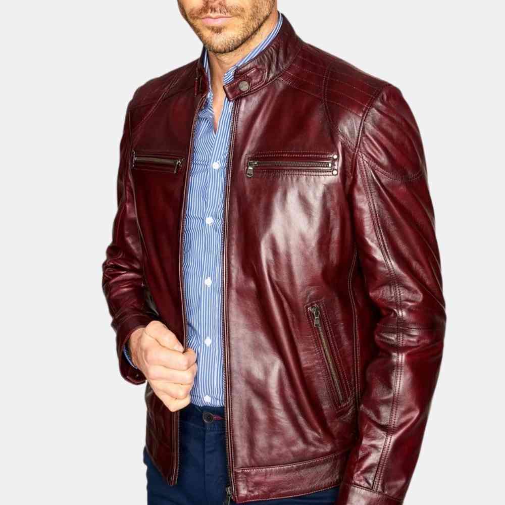 Leather Bomber Jackets For Men in UK - 100% Real Jackets