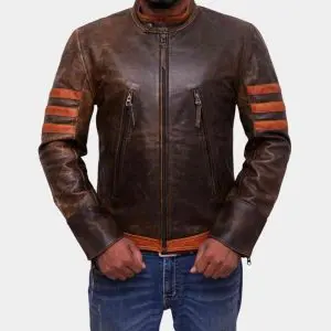x men wolverine leather jacket
