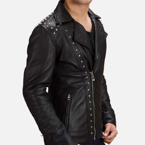 Black Studded Jacket