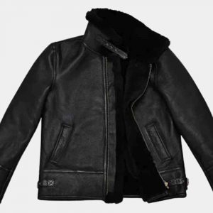 Mens Leather Bomber Jackets with Fur Collar Archives - Leatherings