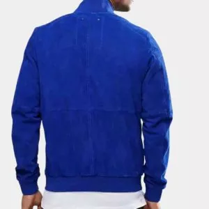 Royal Blue Suede Jacket