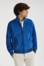 Royal Blue Suede Jacket