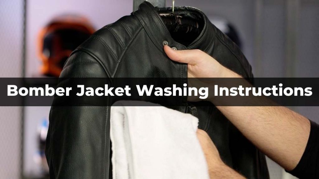 How to Wash A Bomber Jacket