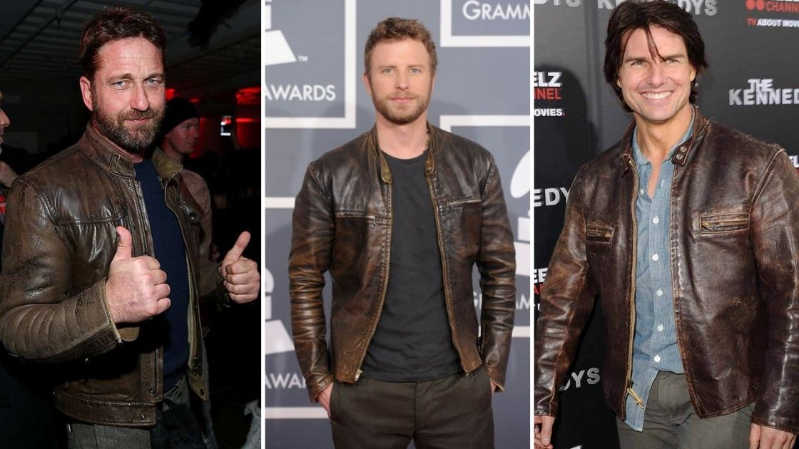 Distressed Leather Jackets for Men | Rugged Leather Jacket