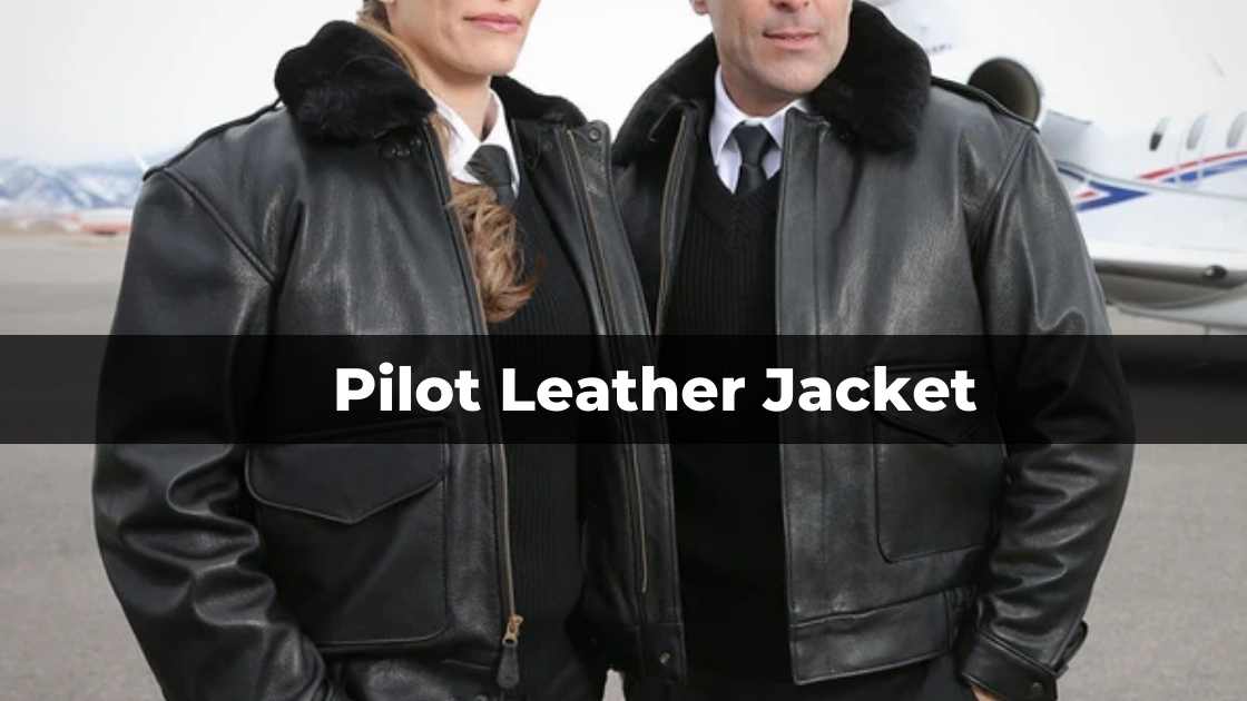 Men's Black Leather Jacket Bomber Aviator | TruClothing