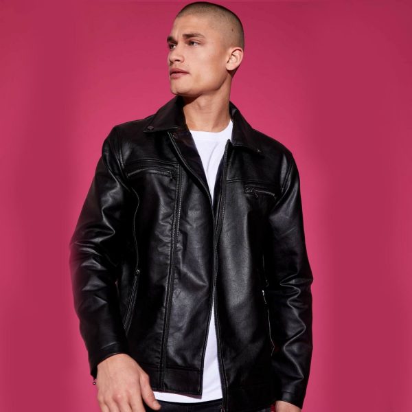 Black Leather Jacket 29 5