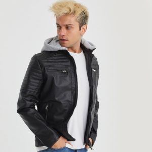 Black Leather Jacket 40 1