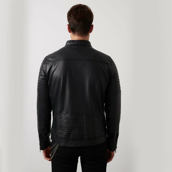 Black Leather Jacket 44 6