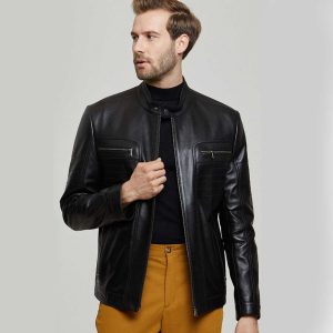 Black Leather Jacket 47 1