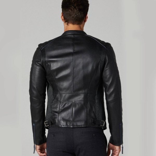 Black Leather Jacket 48 4