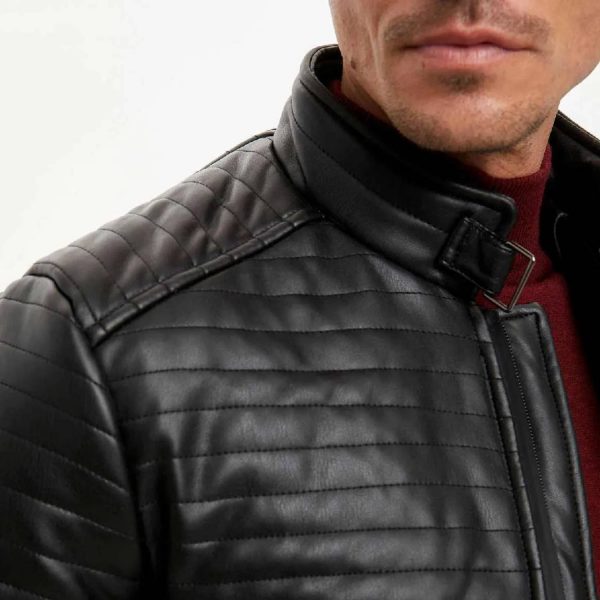 Black Leather Jacket 52 3