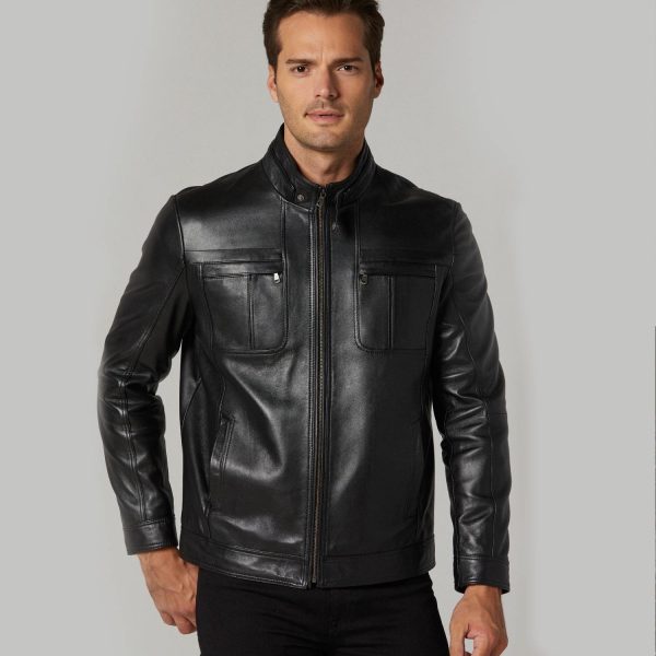 Black Leather Jacket 55 1