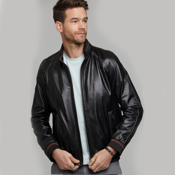 Black Leather Jacket 60 3