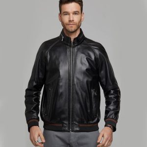 Black Leather Jacket 60 4