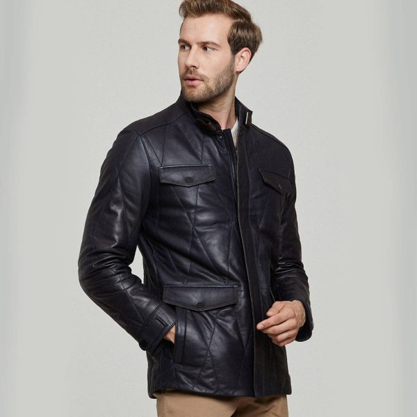 Black Leather Jacket 66 3