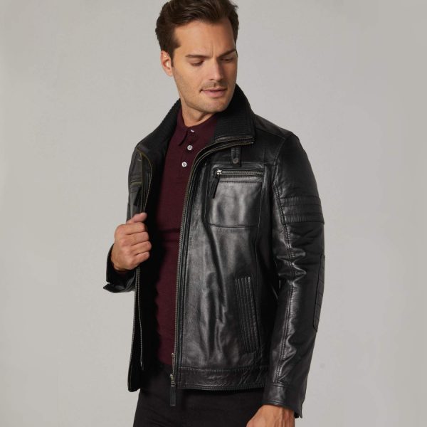 Black Leather Jacket 7 1