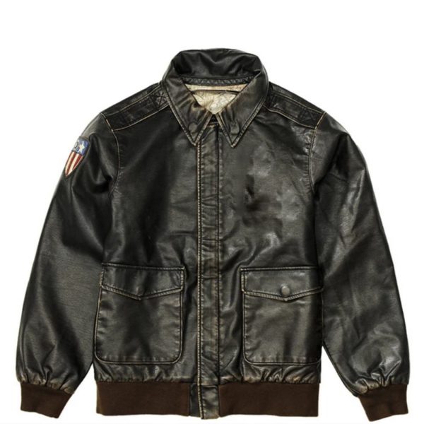 Bomber Leather Jacket 193 5