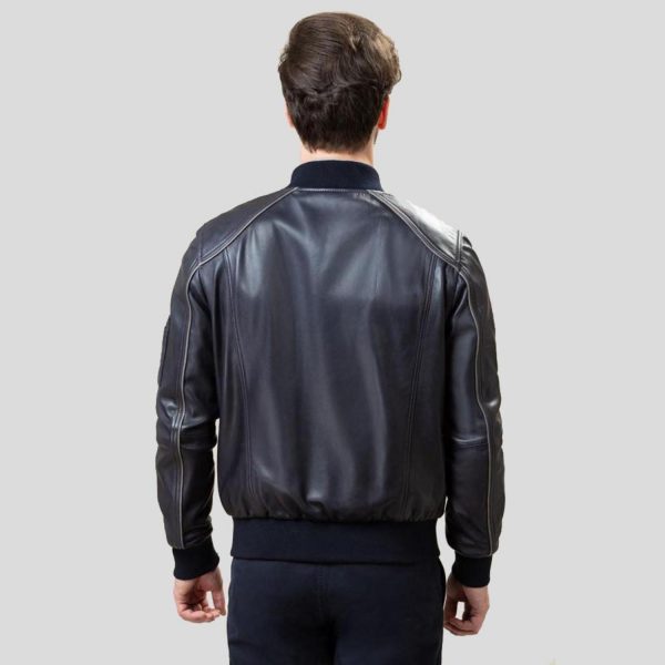 Bomber Leather Jacket 194 4