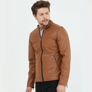 Brown Leather Jacket 101 2