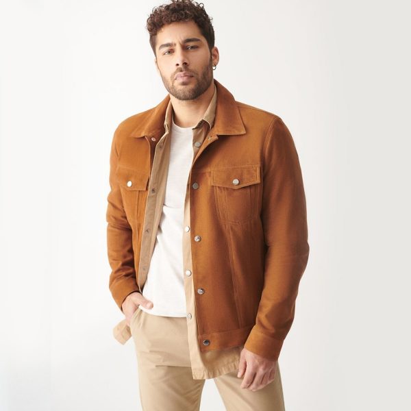 Brown Leather Jacket 104 1