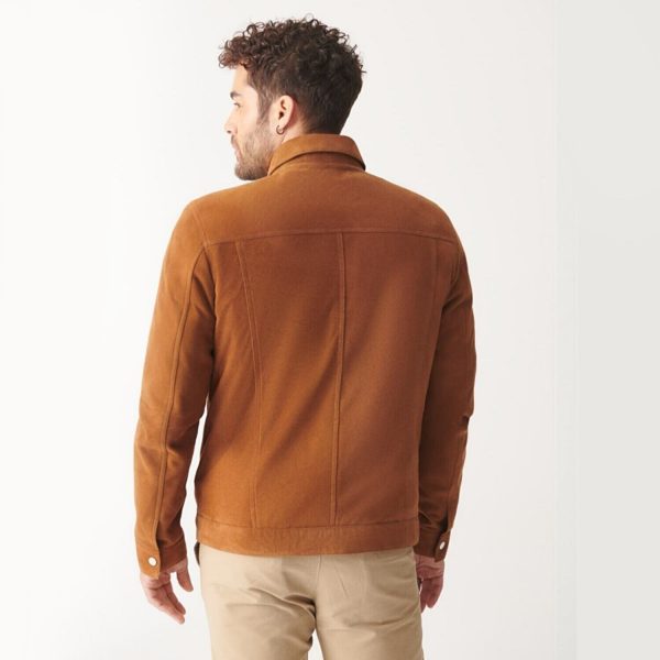 Brown Leather Jacket 104 3