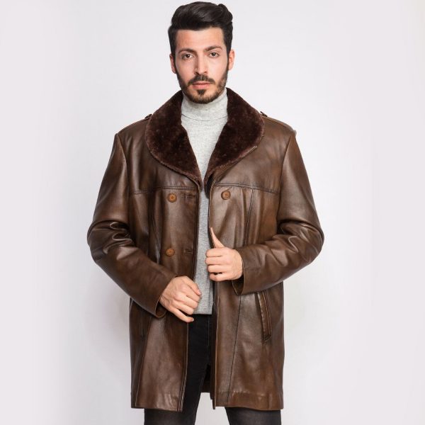 Brown Leather Jacket 107 1