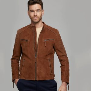 Brown Leather Jacket 68 4