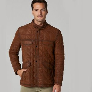 Brown Leather Jacket 70 2