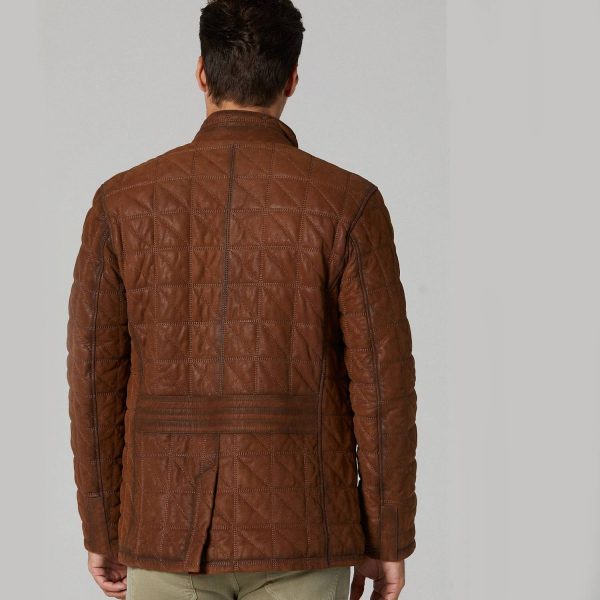 Brown Leather Jacket 70 3