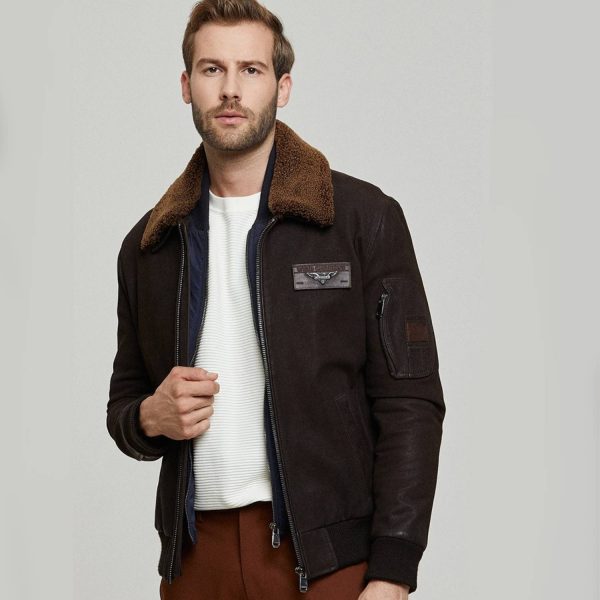 Brown Leather Jacket 74 3