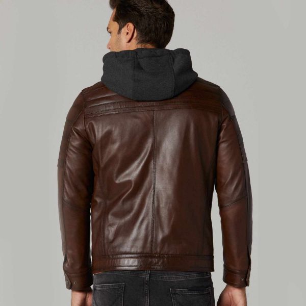 Brown Leather Jacket 78 4