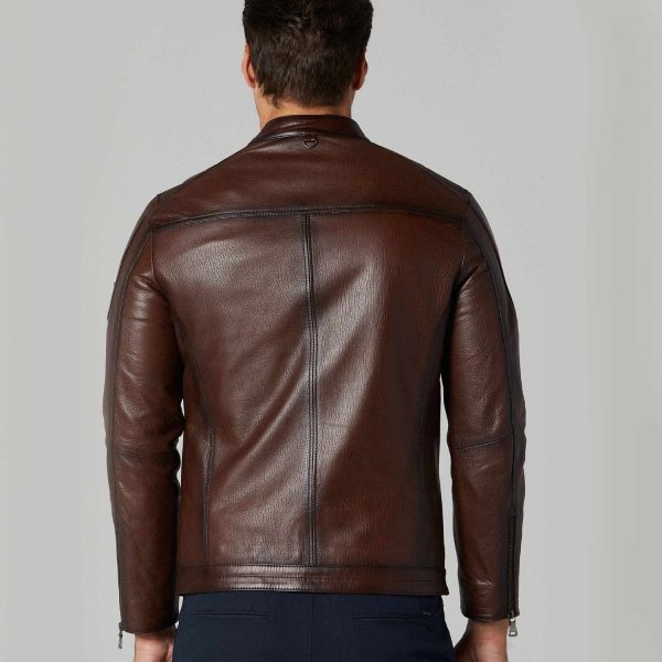 Brown Leather Jacket 79 3