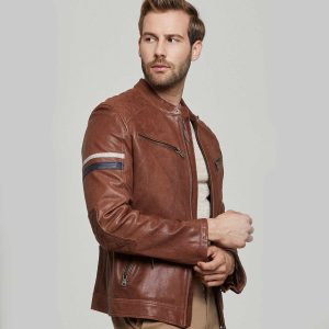 Brown Leather Jacket 83 2