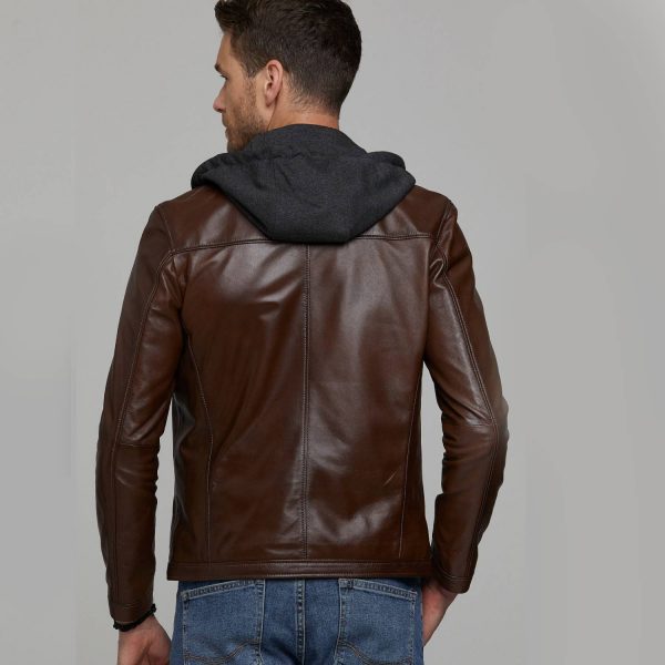 Brown Leather Jacket 85 5