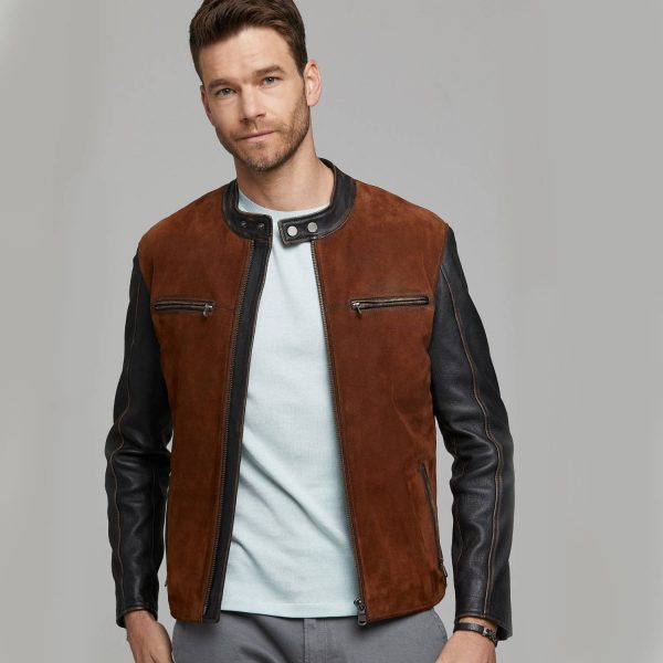 Brown Leather Jacket 87 2