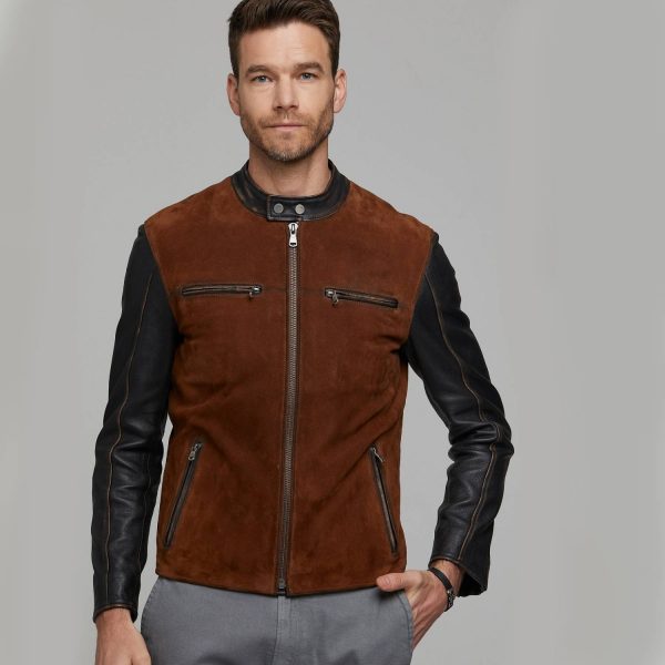 Brown Leather Jacket 87 3