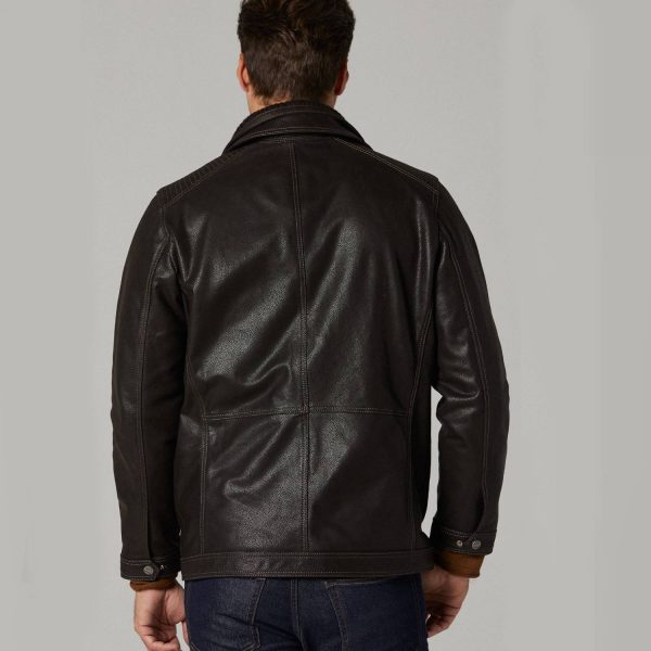 Brown Leather Jacket 89 4