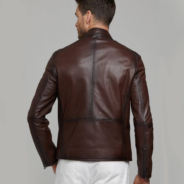 Brown Leather Jacket 92 3