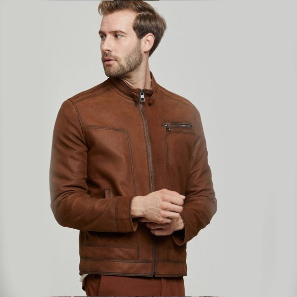 Brown Leather Jacket 94 1