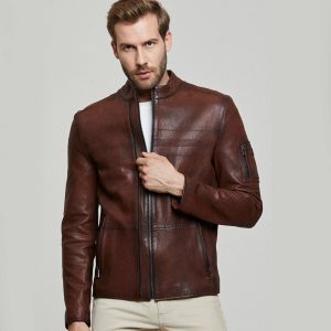 Brown Leather Jacket 96 2