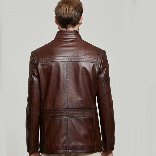 Brown Leather Jacket 98 5