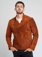 Suede Leather Jacket