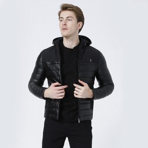 Hooded Leather Jacket 113 2