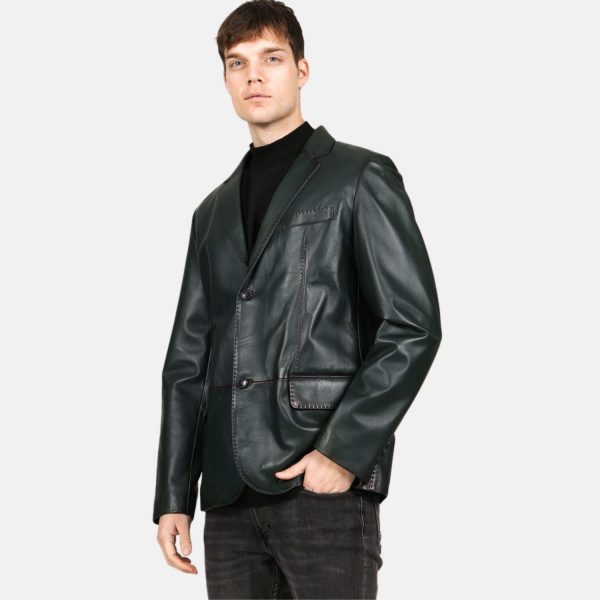 Leather Blazer 131 2