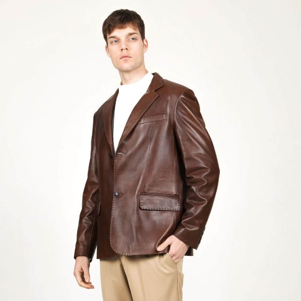 Leather Blazer 132 2