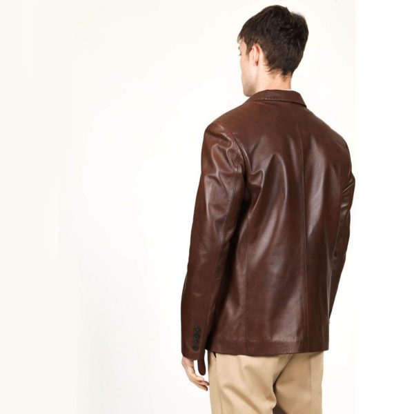 Leather Blazer 132 5