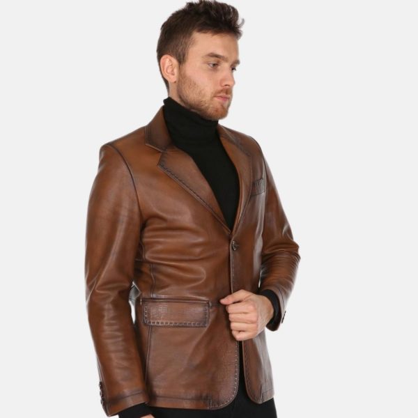 Leather Blazer 135 3