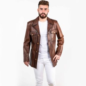 Leather Blazer 136 2