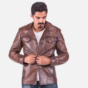 Leather Blazer 144 2