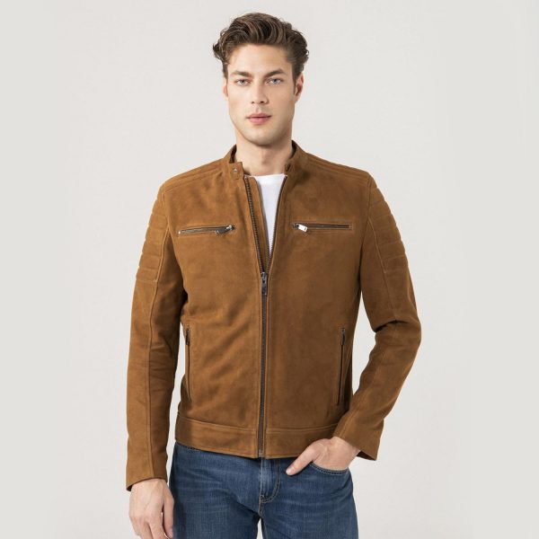 Suede Leather Jacket 201 2